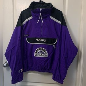 Colorado Rockies Vintage Wind Breaker